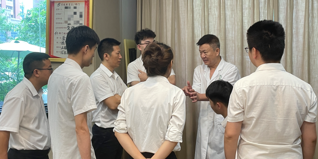 关爱员工健康，昊源监理邀请中医进公司为员工开展问诊活动